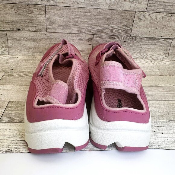 Brand New w/o Box Women's L. L.‎ Bean Pink Mary Jane Sneaker Shoes Size 8.5 Wide - Picture 5 of 10